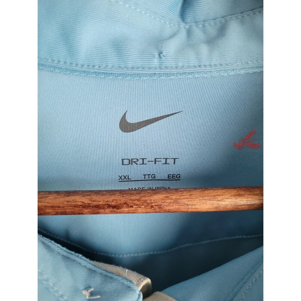 Nike Polo Shirt Mens XXL Lobster Print US Open Golf DH0945-379 Dri-FIT